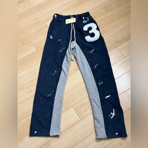 MNML 3 patch contrast sweatpants